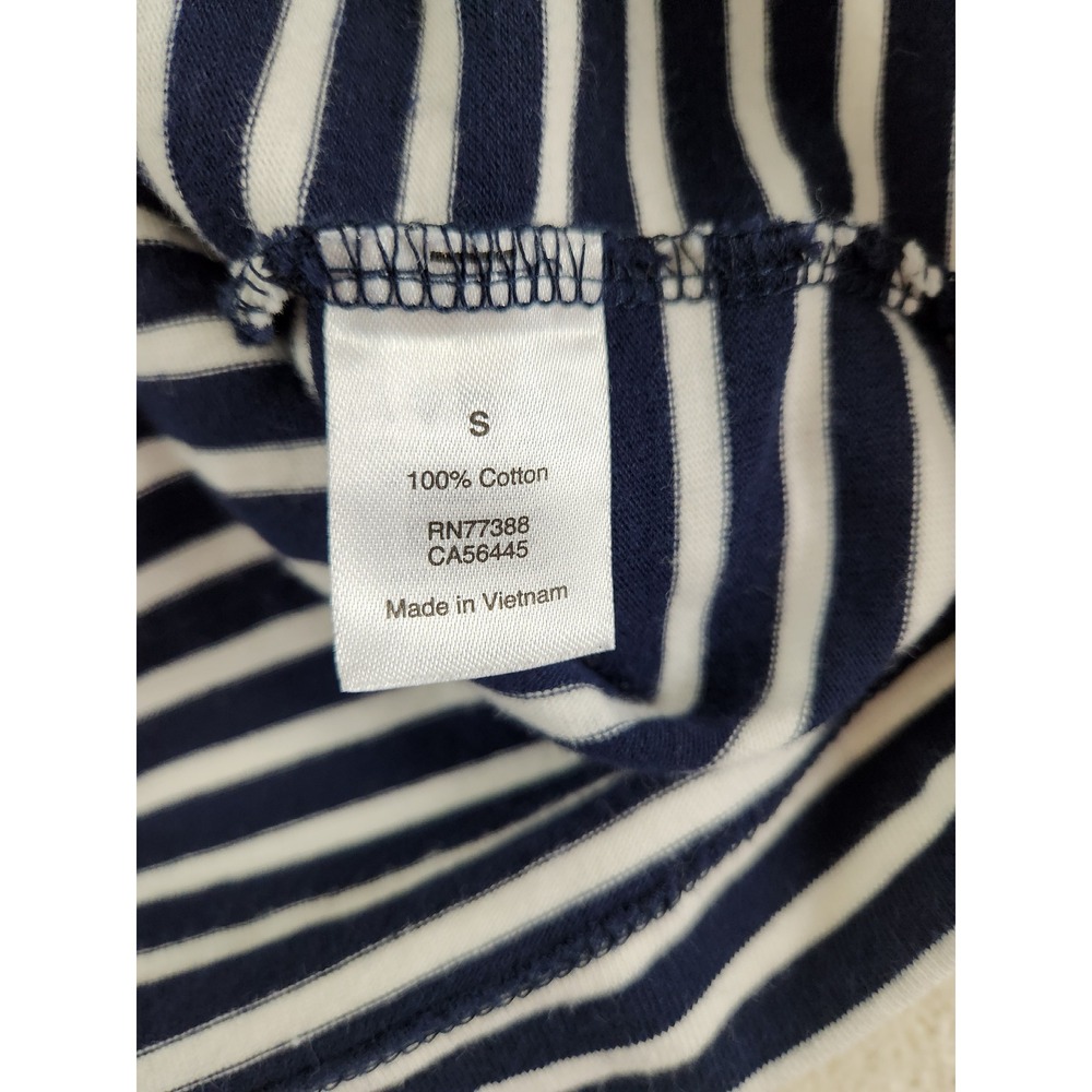 Womens J. Crew Breton Classic Straight T-shirt Dress with Ruffled Sleeves Size S - Picture 6 of 6